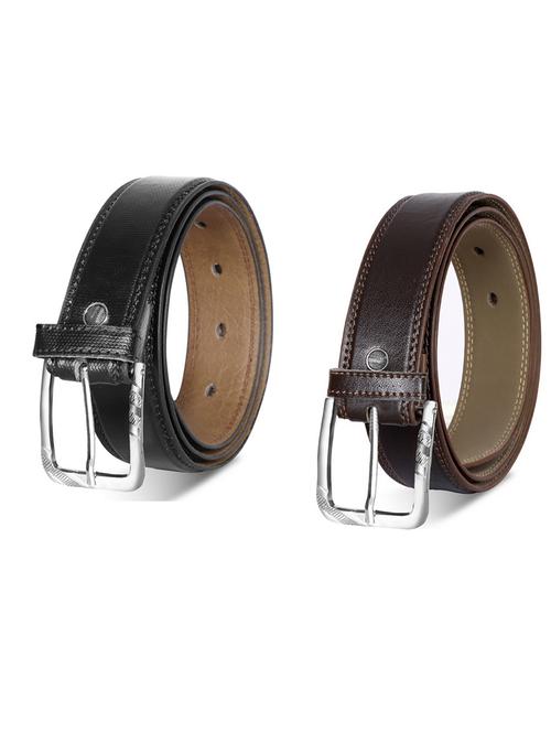 pack of 2 leatherette belt - 19232207 - Very Small Image - 1
