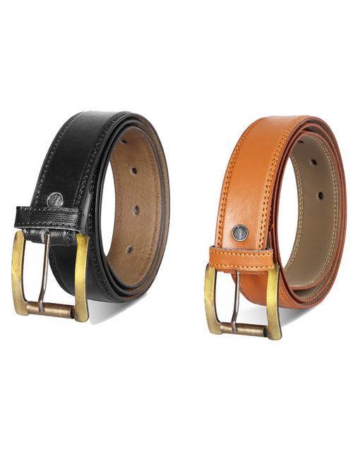 pack of 2 leatherette belt - 19232250 - Very Small Image - 1