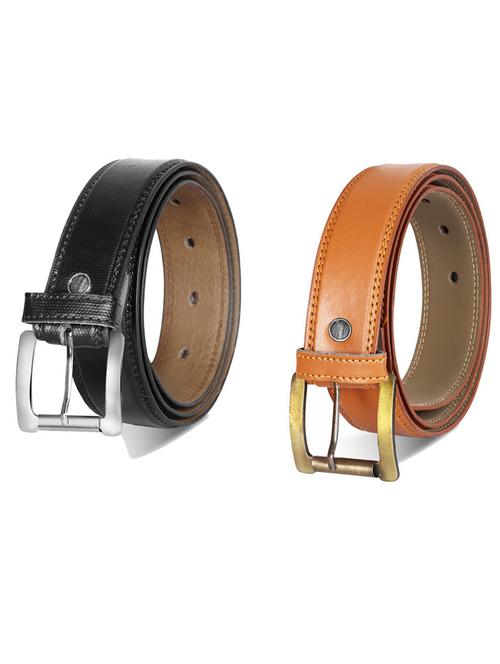 pack of 2 leatherette belt - 19232251 - Very Small Image - 1