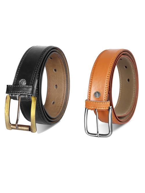 pack of 2 leatherette belt - 19232313 - Very Small Image - 1