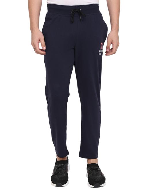 navy blue full length track pant - 19242629 - Very Small Image - 1