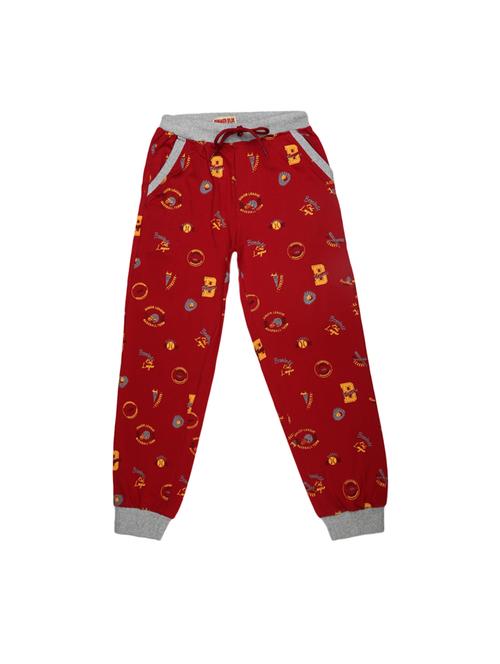boys mid rise track pants - 19255465 - Very Small Image - 1
