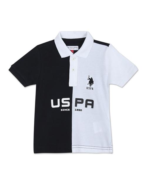 cotton color block t-shirt - 19257852 - Very Small Image - 1