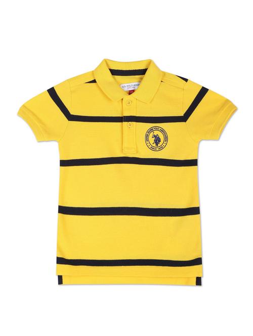 yellow striped t-shirt - 19257863 - Very Small Image - 1