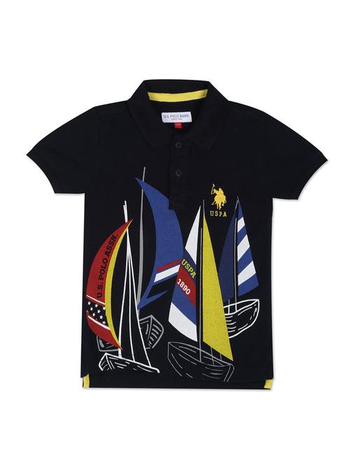 blue printed t-shirt - 19257865 - Very Small Image - 1