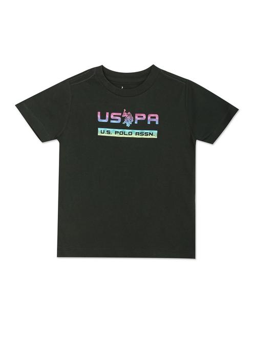 Boys Typographic Printed T-shirt - 19257892 - Very Small Image - 1