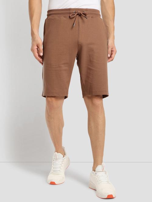 brown mid rise solid three - fourth - 19258386 - Very Small Image - 1