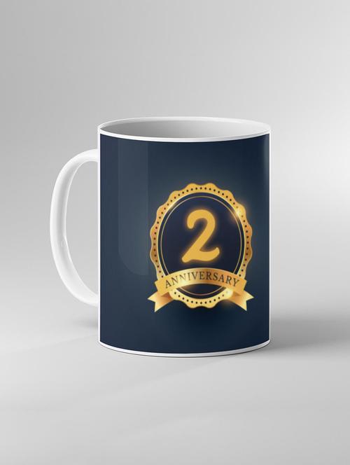 anniversary printed coffee mug - 19259701 - Very Small Image - 1