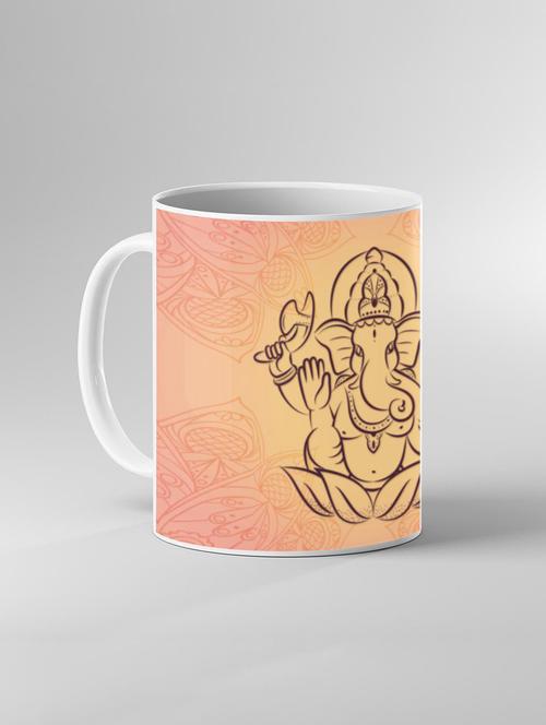 ganesha and laxmi printed coffee mug - 19259735 - Very Small Image - 1