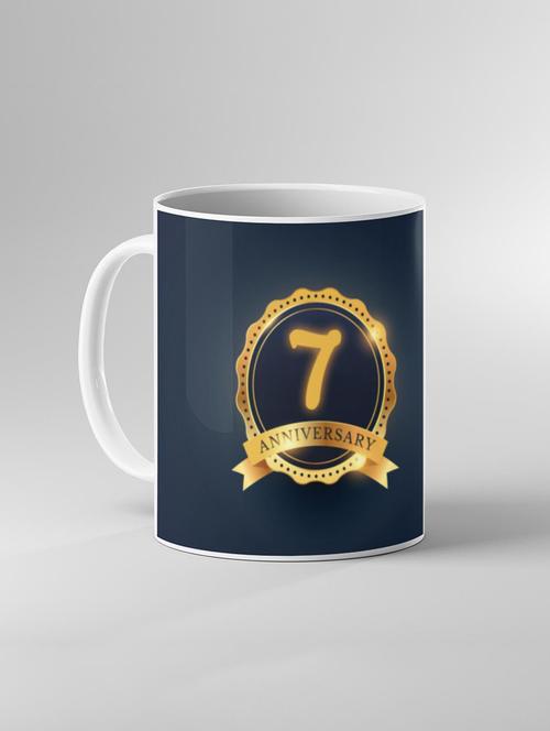 anniversary printed coffee mug - 19259746 - Very Small Image - 1