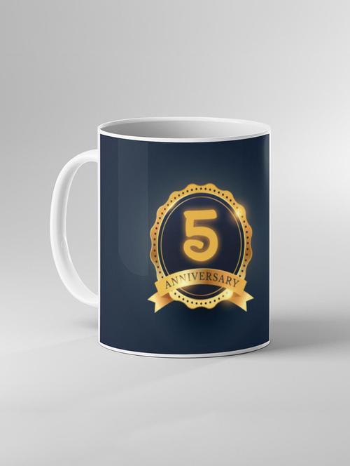 anniversary printed coffee mug - 19259766 - Very Small Image - 1