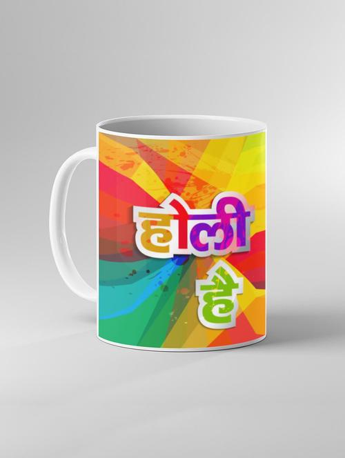 holi printed coffee mug - 19260004 - Very Small Image - 1