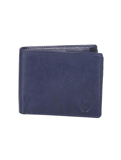 navy blue leatherette wallet - 19260239 - Very Small Image - 1