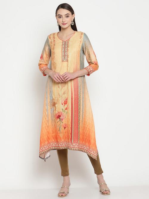 women's asymmetric kurta - 19264424 - Very Small Image - 1