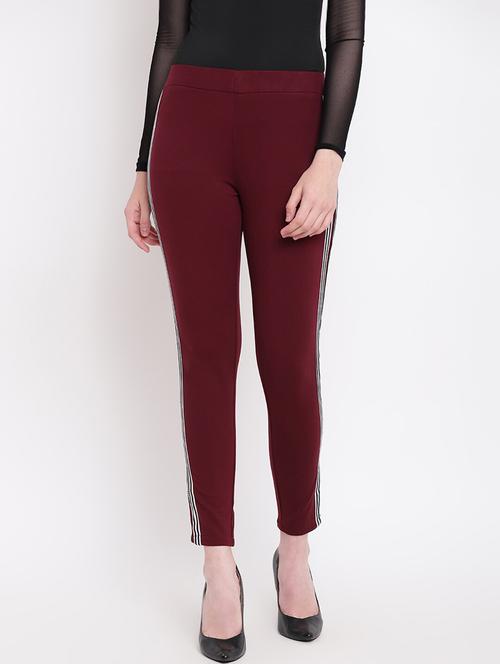 red solid trousers  - 19264448 - Very Small Image - 1