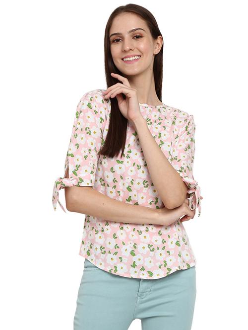 printed polyester regular top - 19267933 - Very Small Image - 1