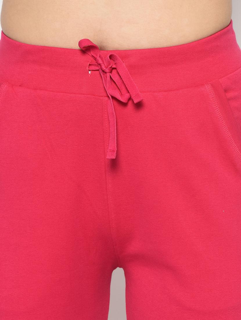 mid rise solid block track pant - 19285155 - Zoom Image - 5