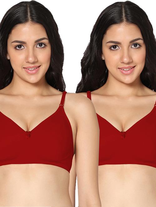 pack of 2 cotton t-shirt bra - 19285440 - Very Small Image - 1