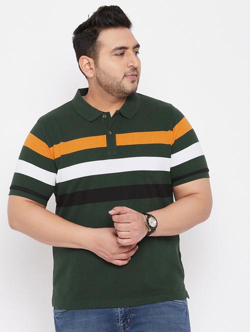 green stripes t-shirt - 19286562 - Very Small Image - 1