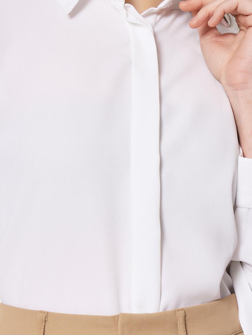 white solid regular shirt - 19287397 - Zoom Image - 4