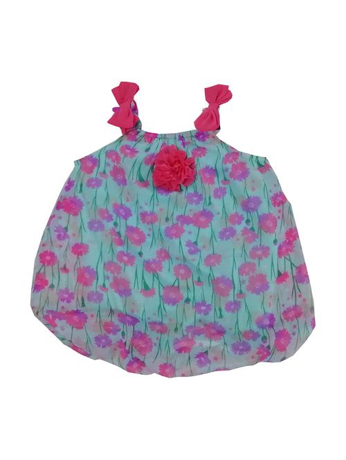 girls round neck sleeveless frock - 19293422 - Very Small Image - 1