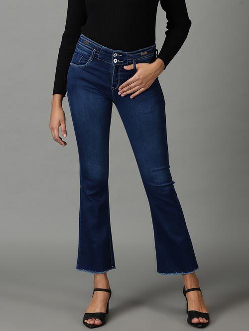 women's plain bootcut jeans - 19294588 - Very Small Image - 1