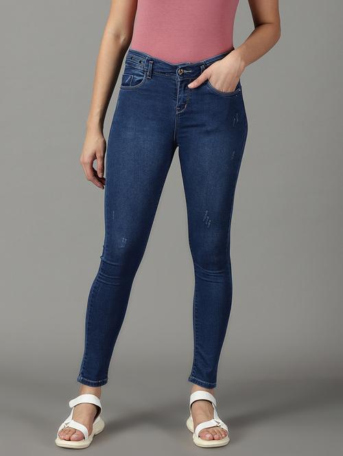 women's plain slim fit jeans - 19294622 - Very Small Image - 1
