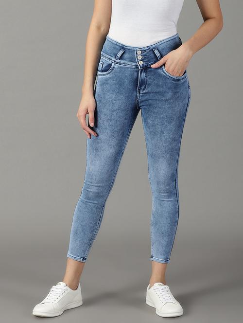 women's plain skinny fit jeans - 19294771 - Very Small Image - 1