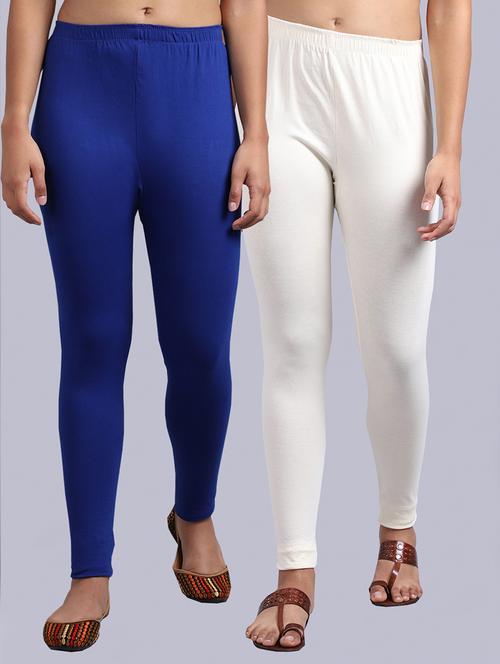 pack of 2 solid leggings - 19295778 - Very Small Image - 1