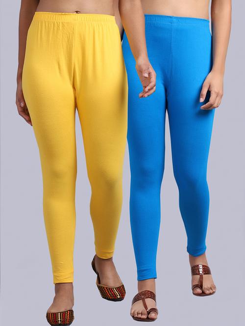 pack of 2 solid leggings - 19295787 - Very Small Image - 1