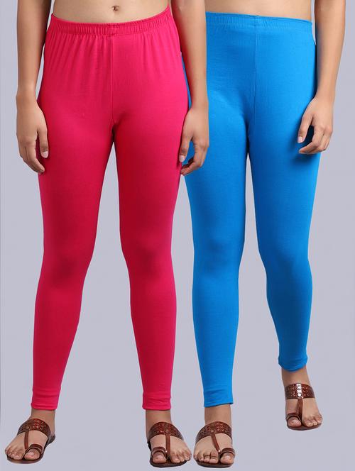 pack of 2 solid leggings - 19295798 - Very Small Image - 1