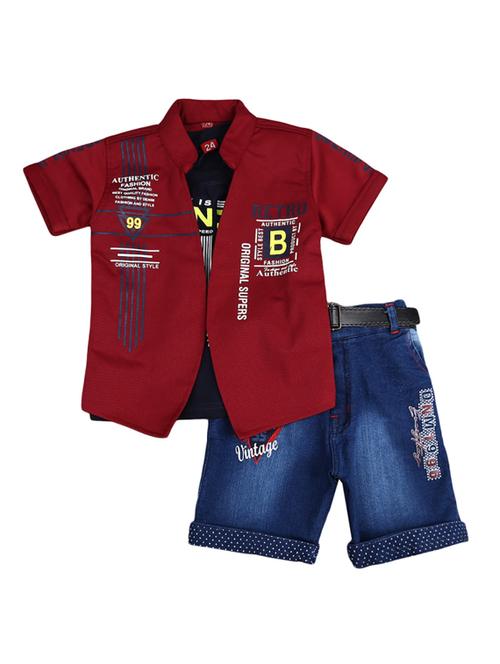 multi coloured printed top bottom set - 19296785 - Very Small Image - 1