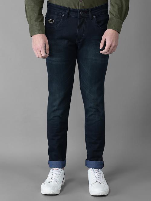 mid rise light washed denim jeans - 19298166 - Very Small Image - 1