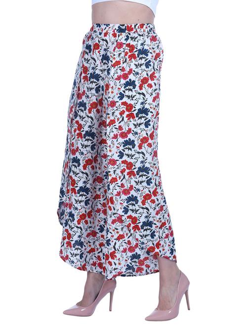 multi colored printed palazzo - 19298623 - Very Small Image - 1