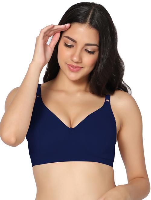 blue hosery tshirt bra - 19298884 - Very Small Image - 1