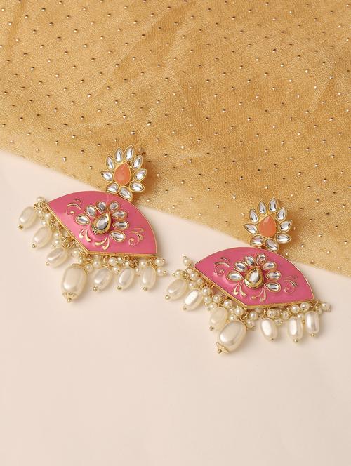 multi colored metal drop earring - 19299544 - Very Small Image - 1