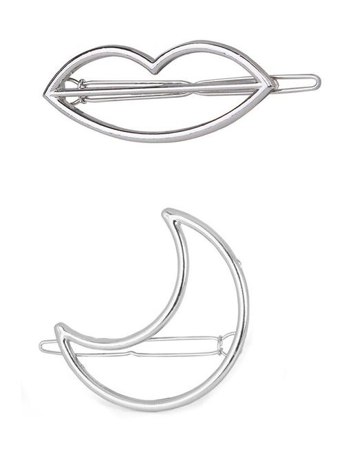 silver metal hair pin - 19299719 - Very Small Image - 1