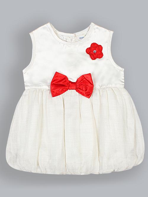 girls round neck sleeveless frock - 19302466 - Very Small Image - 1