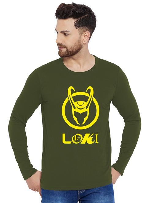 printed cotton full sleeves t-shirt - 19302896 - Very Small Image - 1