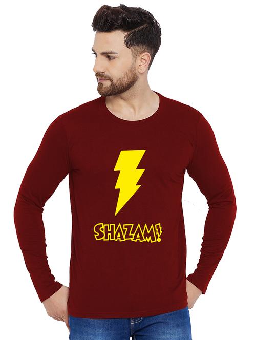 printed cotton full sleeves t-shirt - 19302906 - Very Small Image - 1