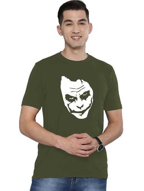 men round neck front print t-shirt - 19303056 - Very Small Image - 1