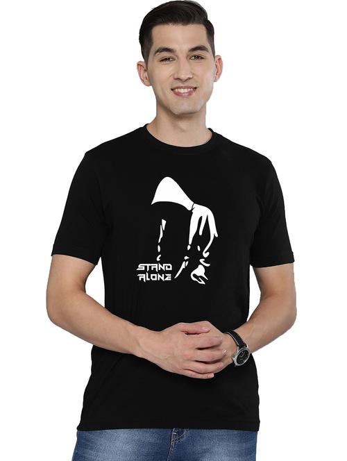 printed cotton short sleeves t-shirt - 19303057 - Very Small Image - 1