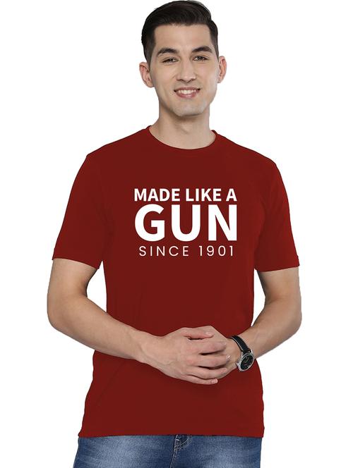 printed cotton short sleeves t-shirt - 19303086 - Very Small Image - 1