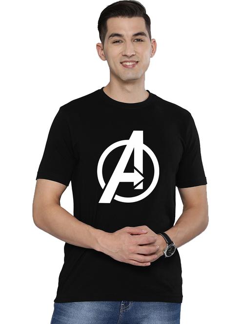 printed cotton short sleeves t-shirt - 19303101 - Very Small Image - 1