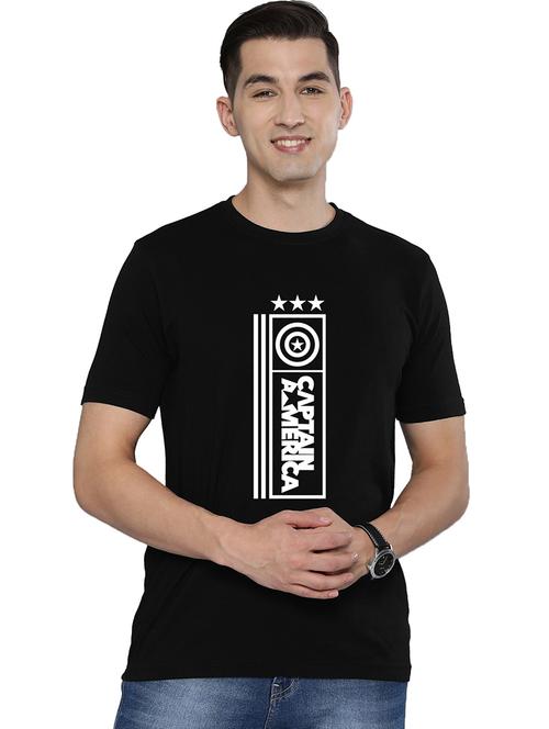 printed cotton short sleeves t-shirt - 19303105 - Very Small Image - 1