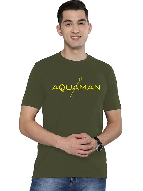 men chest print round neck t-shirt - 19303204 - Very Small Image - 1