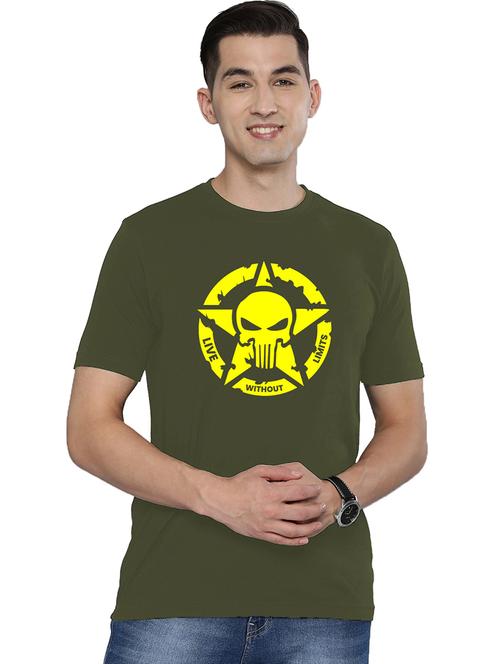 printed cotton short sleeves t-shirt - 19303280 - Very Small Image - 1