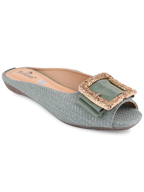 green slip on sandal - 19303798 - Very Small Image - 1