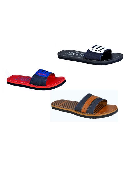 pack of 3 printed flip flop - 19313486 - Very Small Image - 1