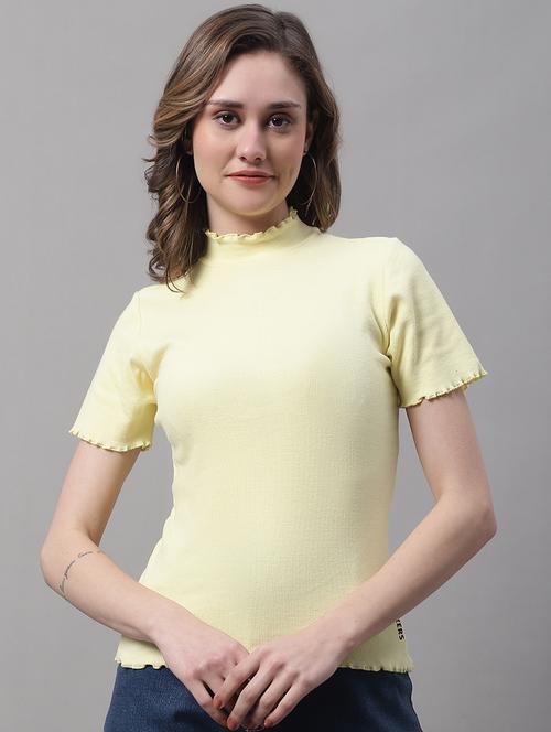 women's straight turtle neck top - 19313757 - Very Small Image - 1